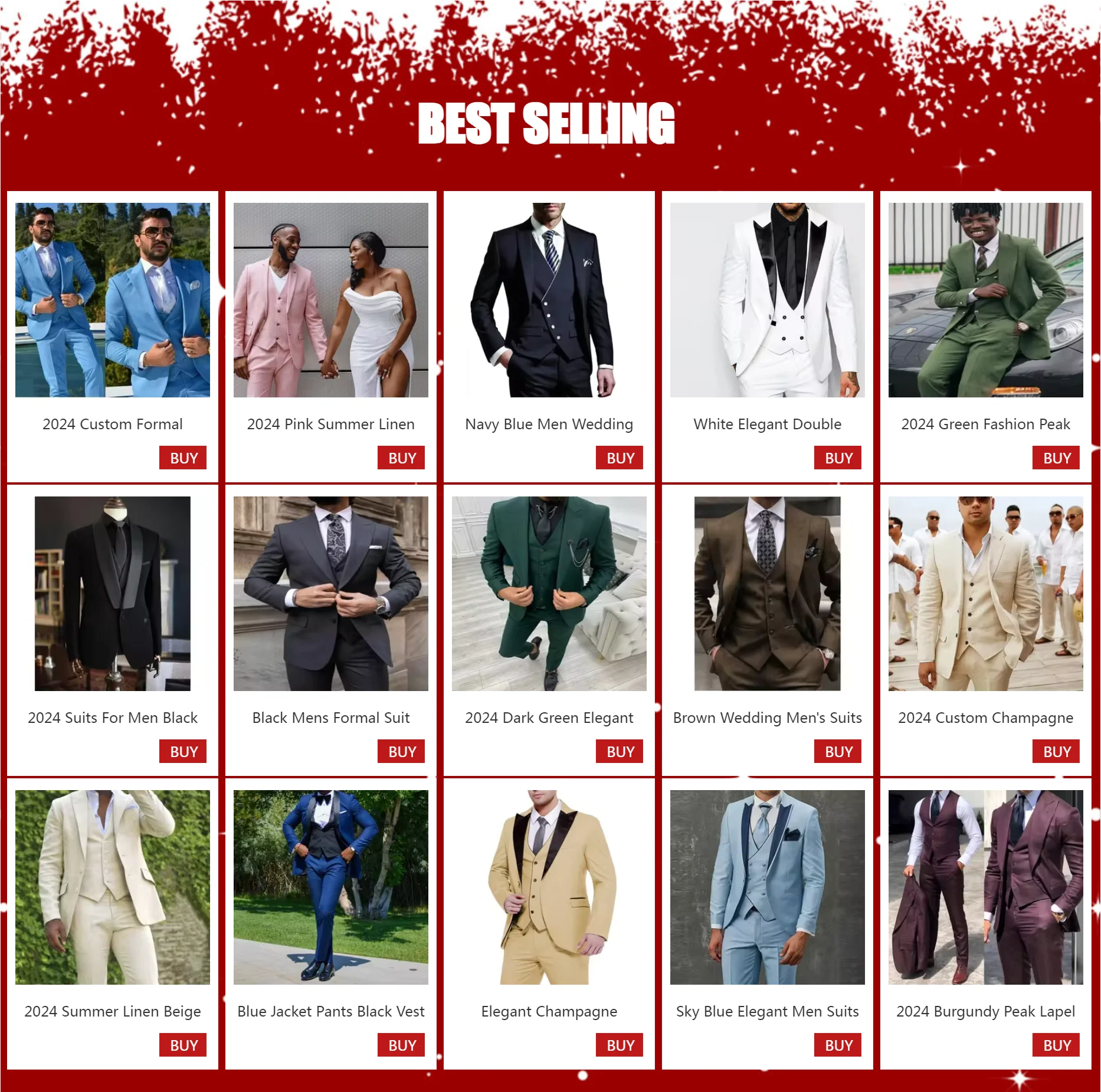 LUXURY SUIT FOR MEN