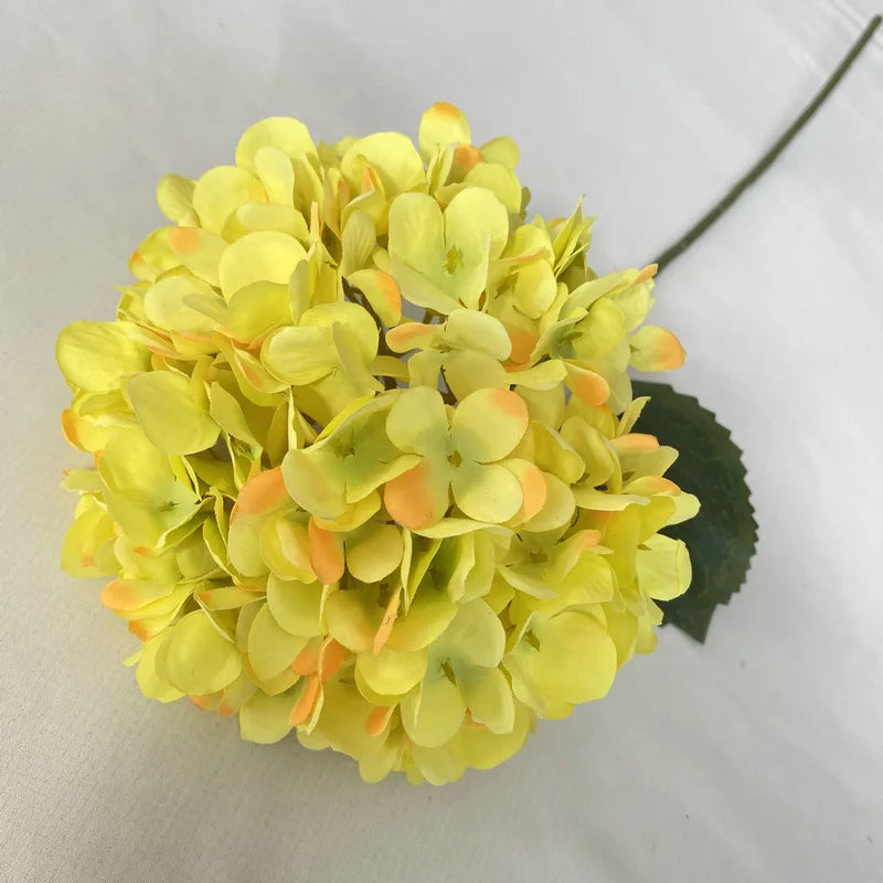 58cm Beautiful Silk Artificial Flowers Hydrangea bouquet for Home Party Wedding living room   decoration accessories