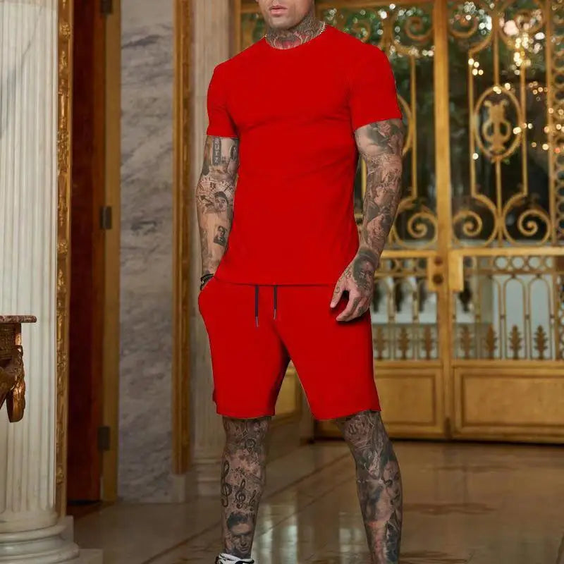 T-shirt shorts set
