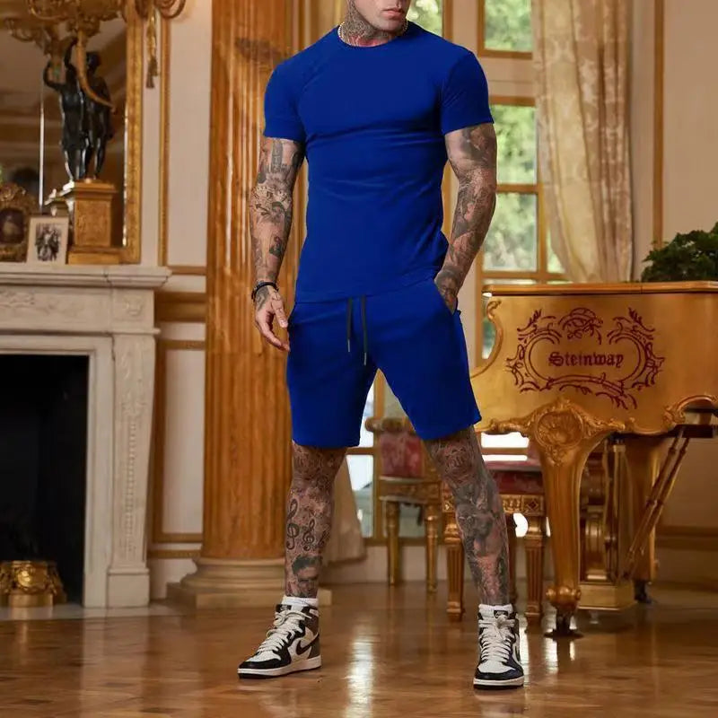 T-shirt shorts set