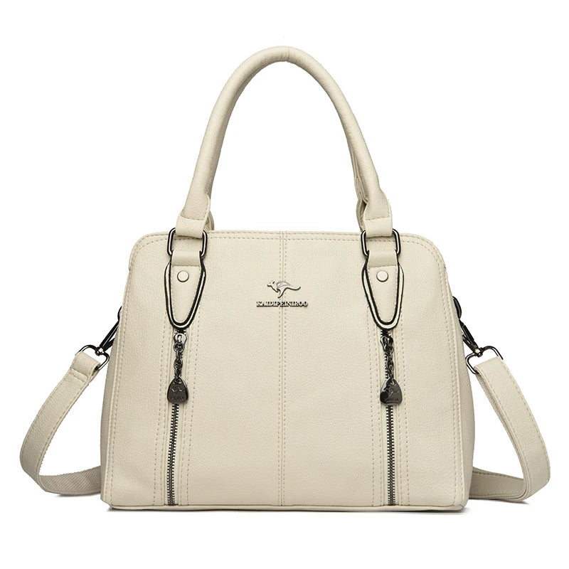 Luxury Handbags Woman Bags Designer Big Shoulder Bags for Women's 2024 Trendy Large Capacity Ladies Leather Hand Casual Tote Bag