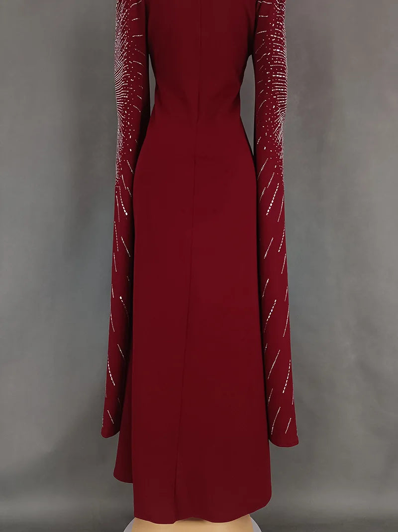 luxury black gala Dress
