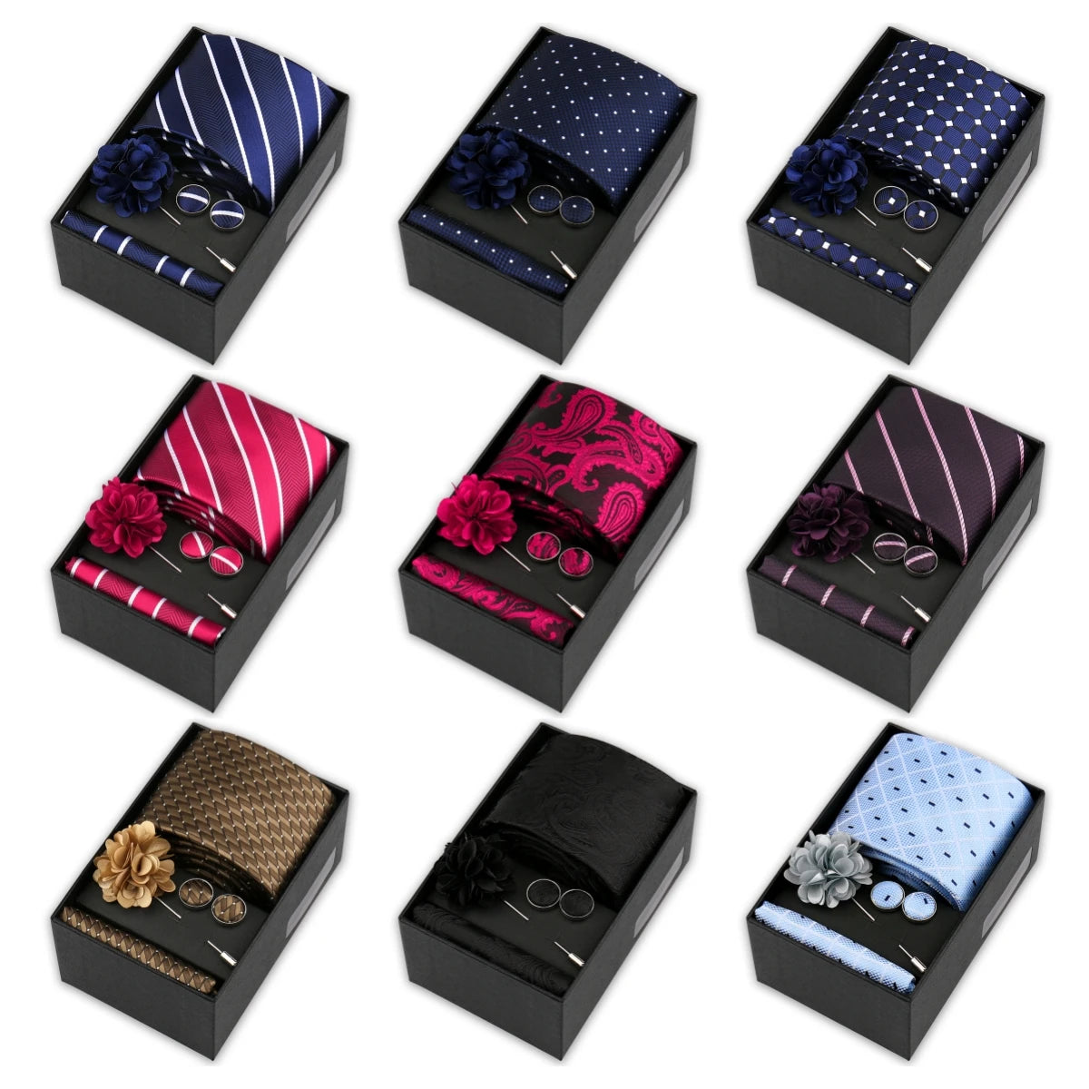 Men Tie Set