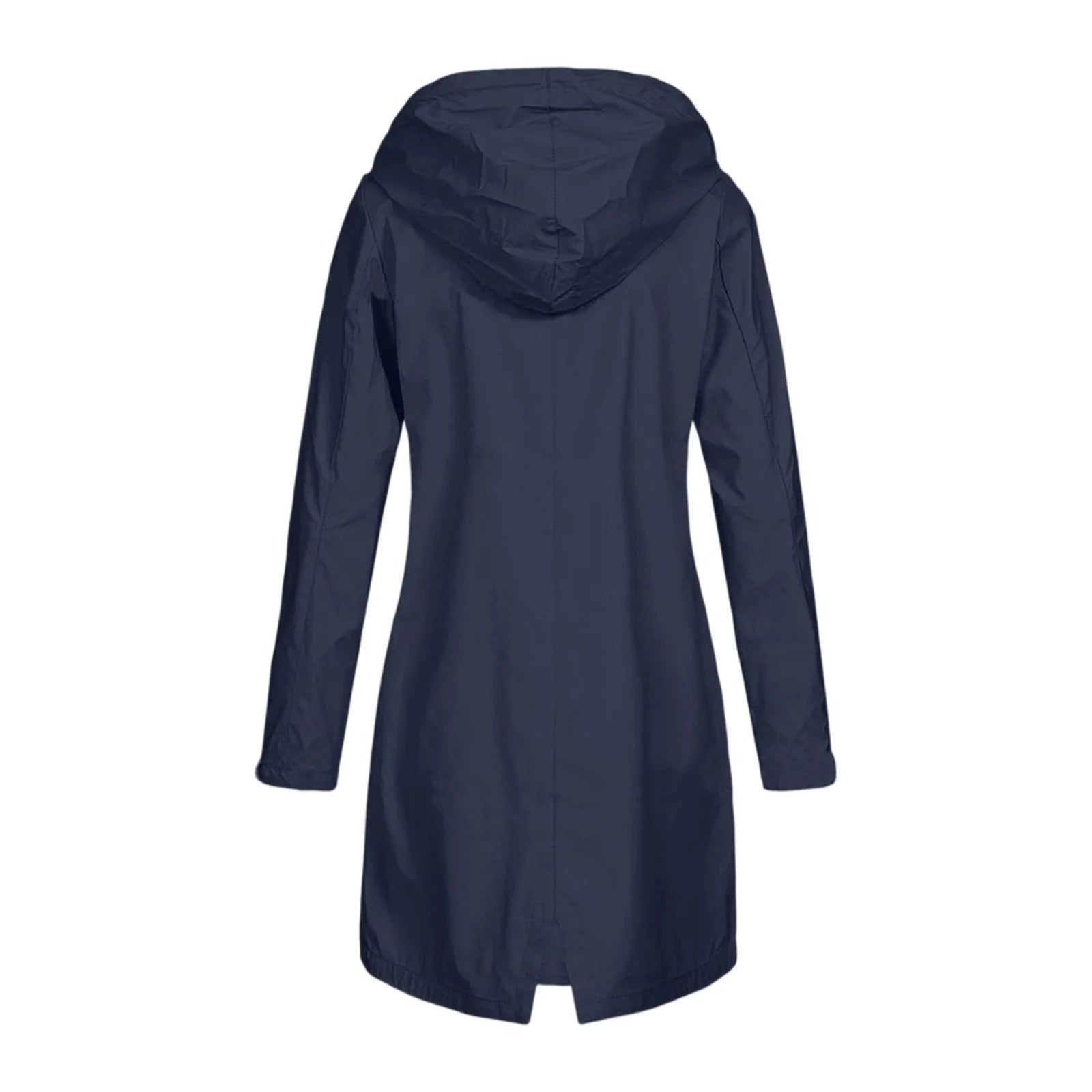 2025 New Long-sleeved Raincoat Zipper Women's Jacket Outdoor Hooded Mountaineering Jacket Waterproof and Windproof Coats