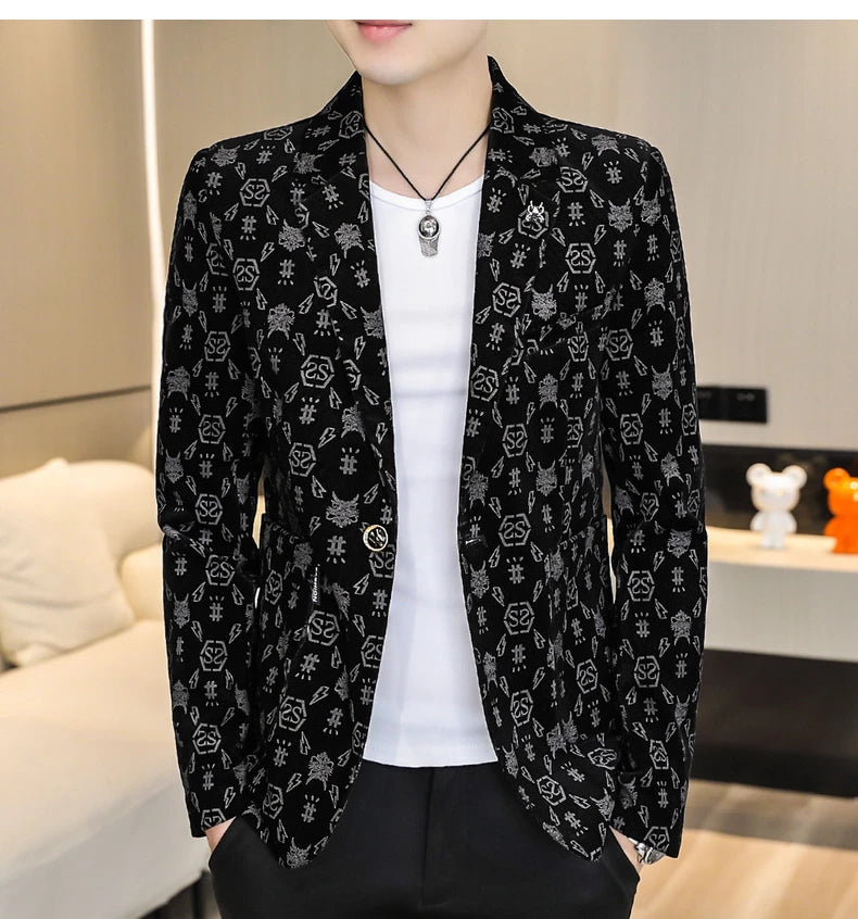 Fashionable men blazer