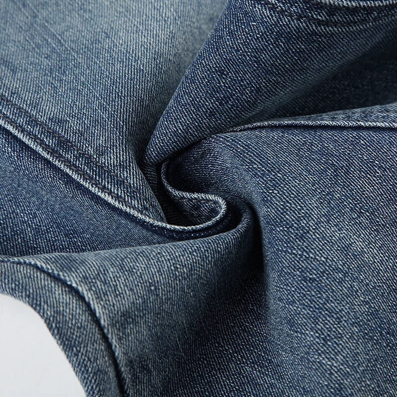 IAMSURE Y2K Casual Slim Pockets Jeans Flare Pants Basic Low Waisted Boot Cut Pants Women 2025 Spring Autumn Streetwear Ladies