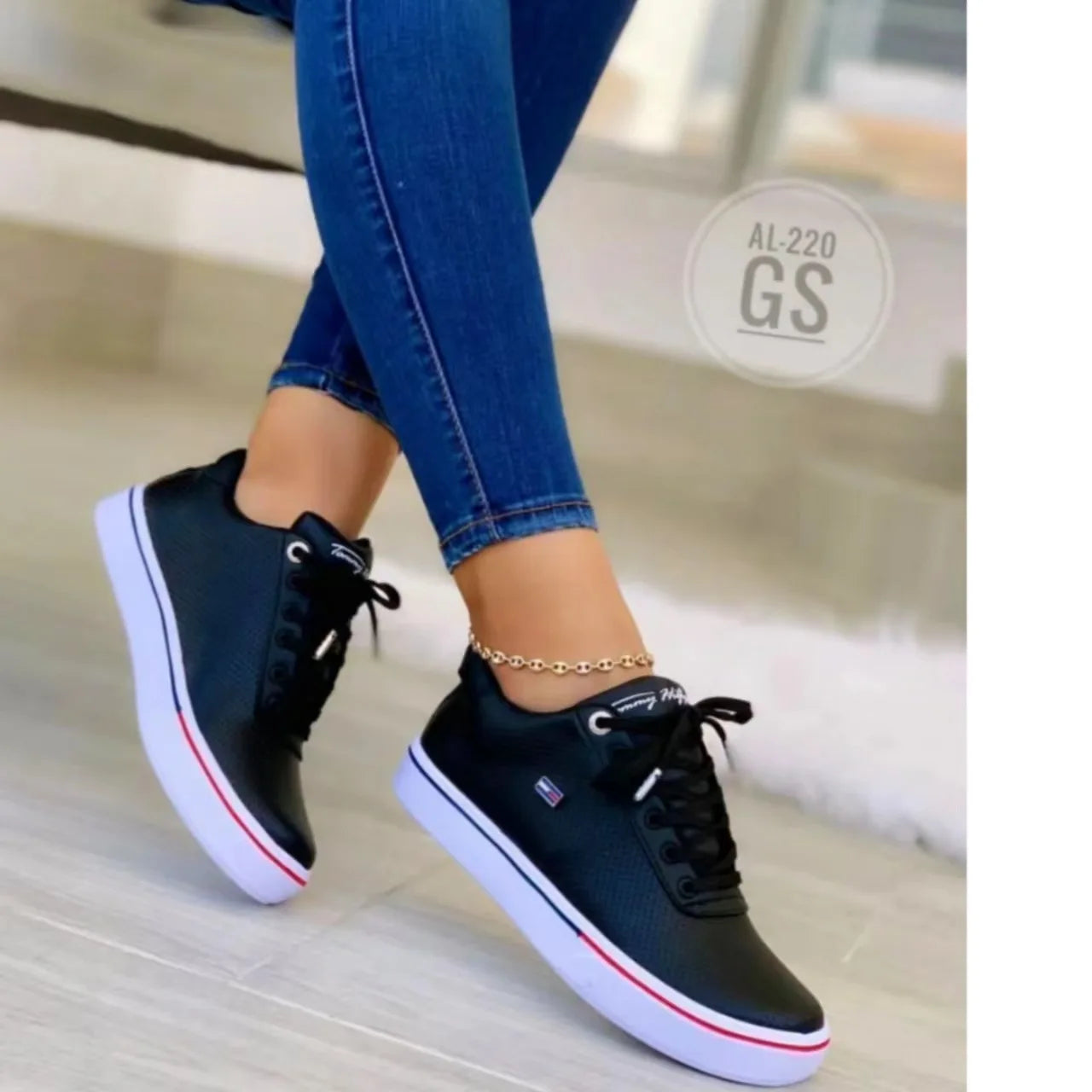 Sports Shoes for Women2024new Flat-soled Casual Sports Shoes Autumn Fashion Trend Lace-up Sports Luxury Solid Color Womens Shoes