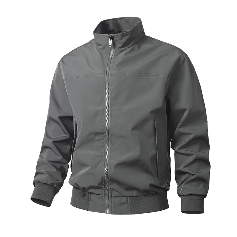 Winter Men Bomber Jackes Coat Mens Autumn Warm Windbreaker Jackets Man Outdoor Fashion Casual Coat Stand Slim Jacket Male