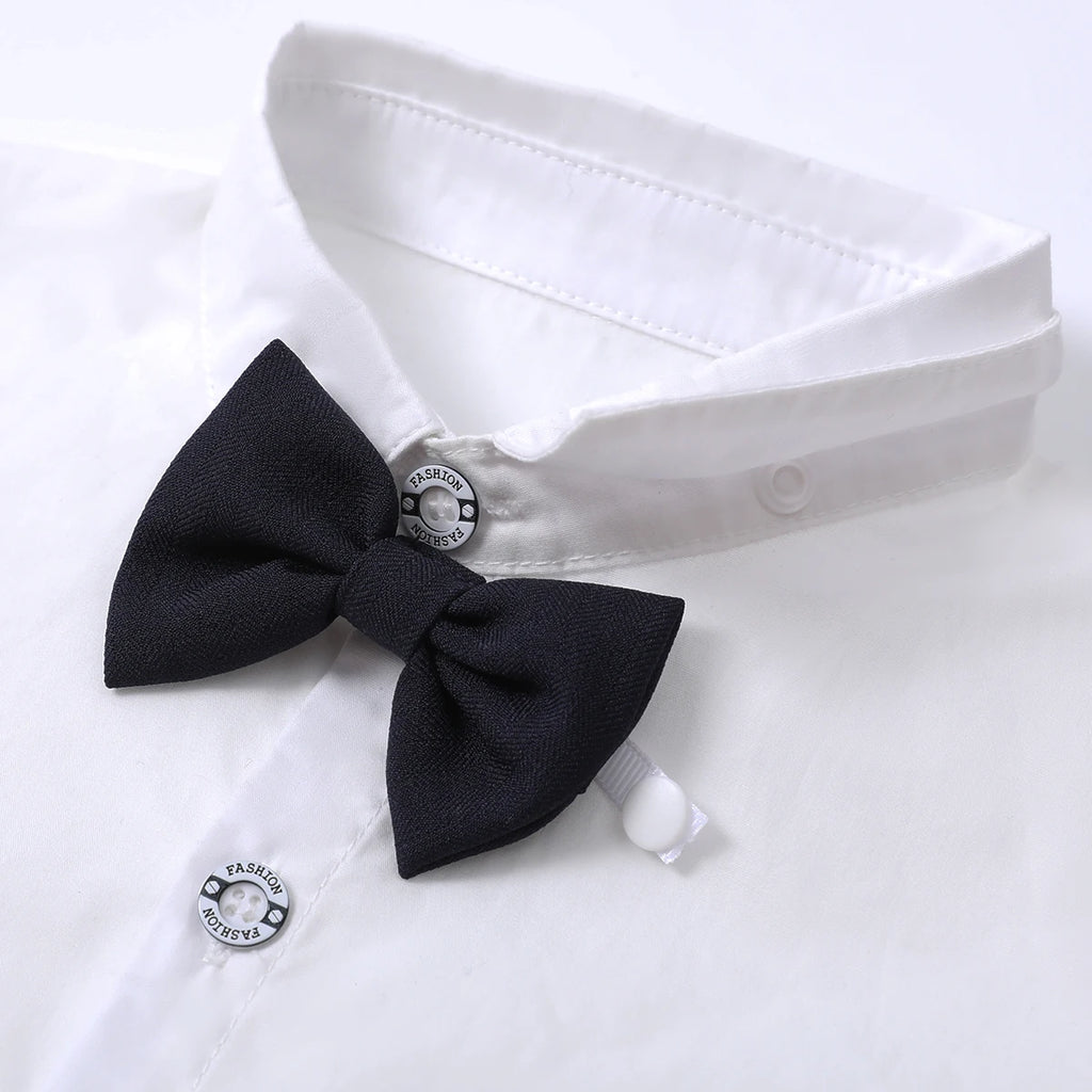 Toddler Suit Baby Boys Easter Outfit kids Christening Baptism Set Formal Wedding Birthday Party Gift Chirtmas Halloween Tuxedo