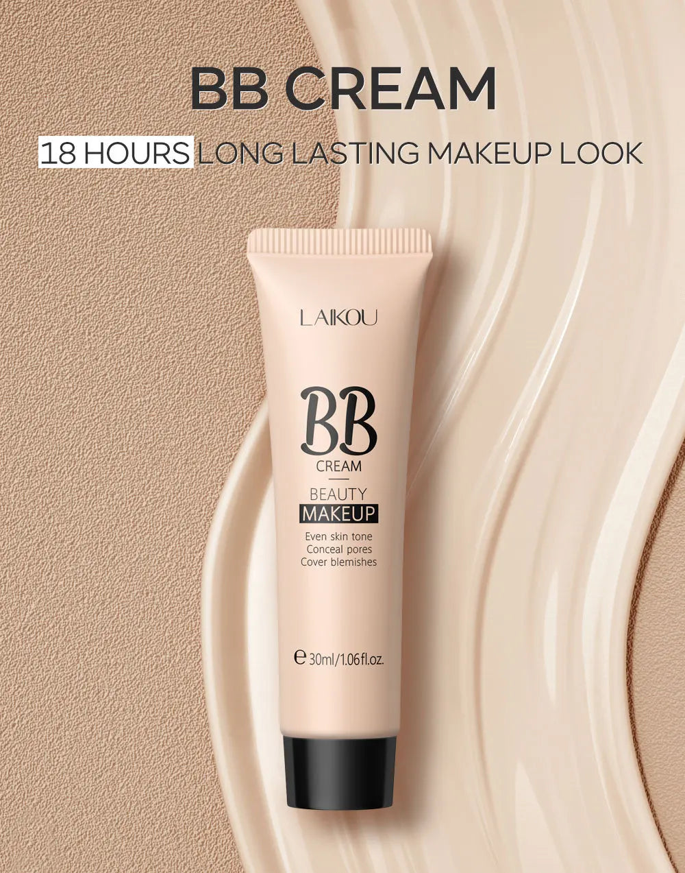 9-color Optional Concealer BB Cream 30ml Natural Facial Concealer Primer Ultimate Coverage Waterproof Foundations Makeup