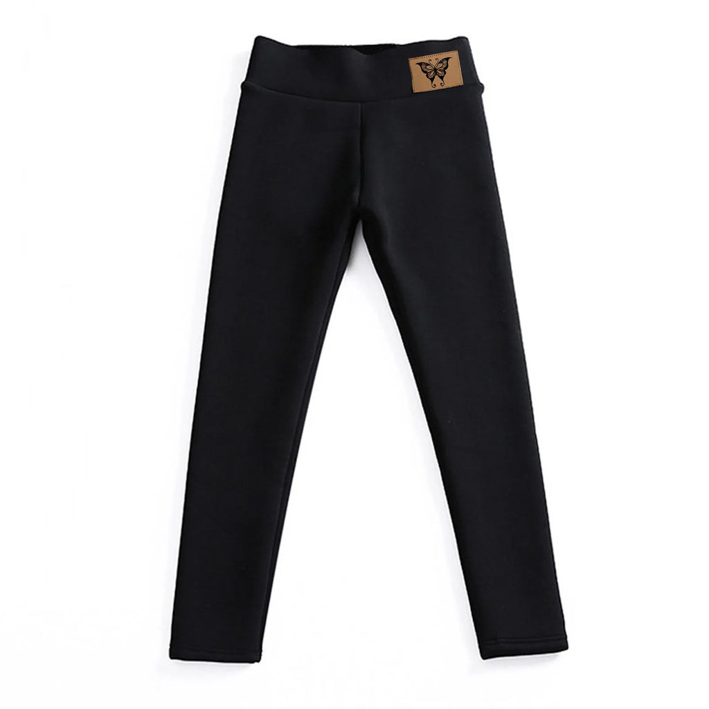 Winter Women Leggings Fleece Lined Velvet Keep Warm Pants High Waist Leggings Women Solid Comfortable Stretchy Thermal Plus Size