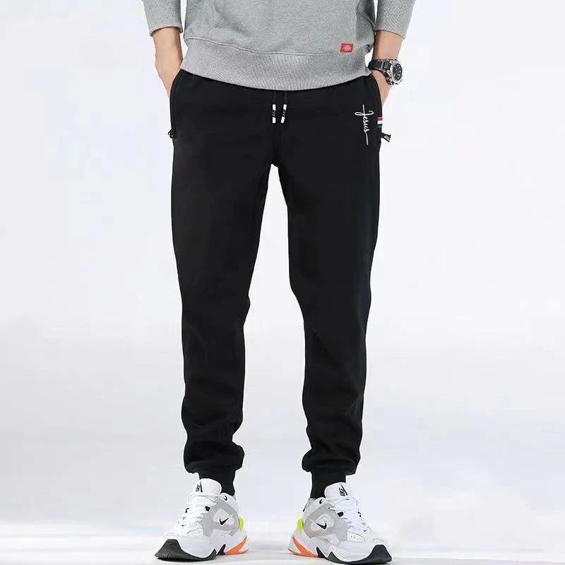 Winter Warm Pants Men's Thick Thermal Trousers Men Fitness Jogging Drawstring Pants Male Sweatpants M-5Xl
