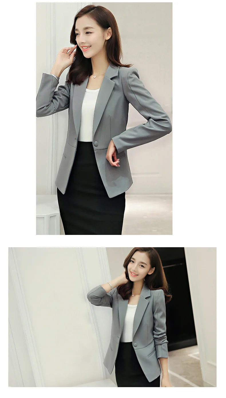 Casual Slim Blazers Jack Jacket Office