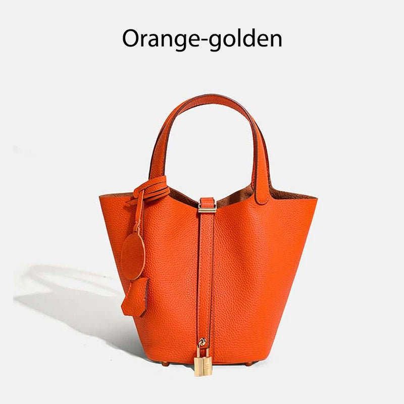 MENDY Women Bags Handbags Bucket Bag Real Leathe Fashion Tote Bag Genuine Leather Luxury Desginer Big Size Large Lady Hand Bags