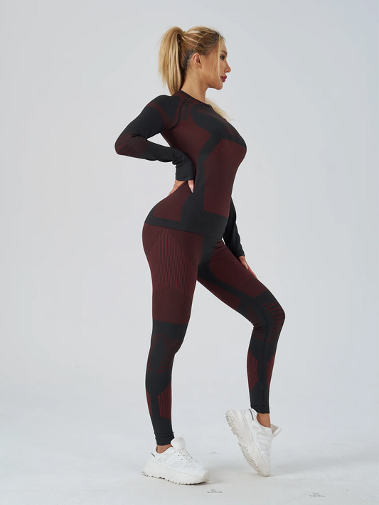 Gym Woman Clothing Sportswear Pant Sets Women's Tracksuit Female Clothing Yoga Women Sports Leggings Fitness Pilates tie-dye New