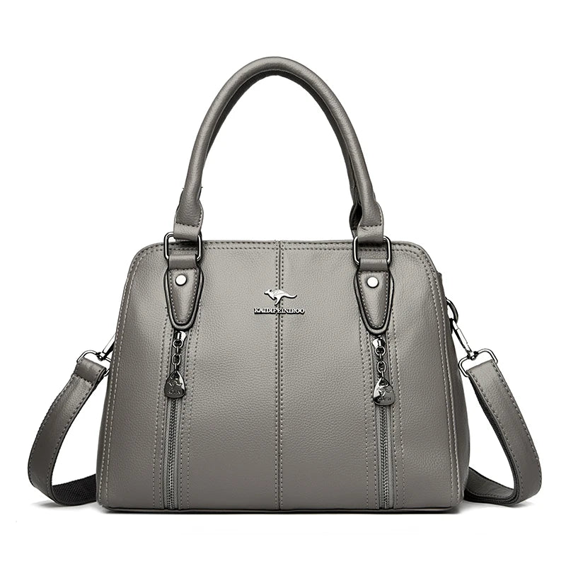 Luxury Handbags Woman Bags Designer Big Shoulder Bags for Women's 2024 Trendy Large Capacity Ladies Leather Hand Casual Tote Bag