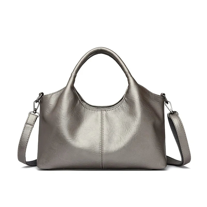 2025 trendy women's handbag, leisure cross-body bag for mothers, multi-functional shopping bag with zipper closure
