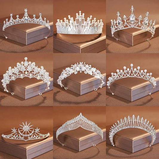 Itacazzo bridal headwear crown, classic Tiras suitable for women's weddings and birthday parties