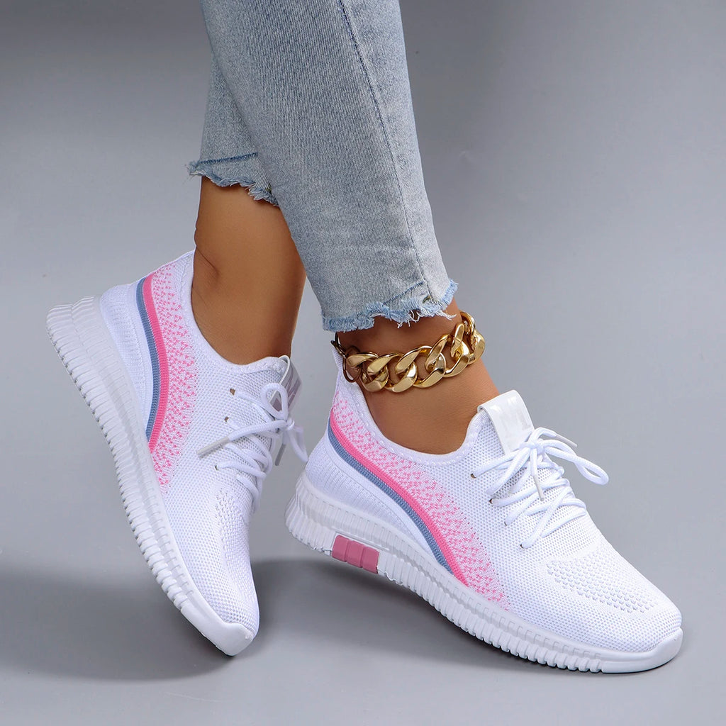 Women's summer breathable mesh flat shoes，women's shoes，casual sneakers shoes, clearance free shipping