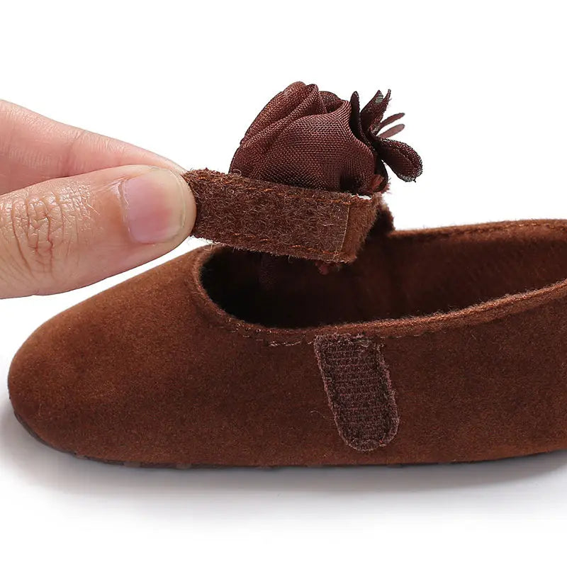 Infant Newborn Soft Sweet Mary Jane Baby Shoes Kids Wedding Party Dress Footwear Children Princess First Walker Baby Girl Shoes