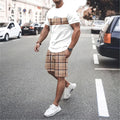 Men's 3D Print T-Shirt & Shorts Set – Casual Summer Beach Wear