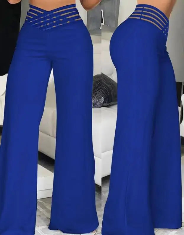Elegant High Waist Cropped Work Pants for Women Black All-Match Daily Office Formal Wear Fashion Women's Trousers Slim Pants