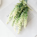 Artificial Lavender Foam Flower Family Room Vase Christmas Wedding Bouquet Garden Rose Arch Decoration Scrapbooking Accessories