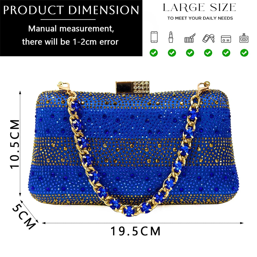 Venus Chan 2024 Hot Selling INS Pointed-Toe Luxury Style High Heels Sandal With Bag Set in Gold Color For Wedding Party Women