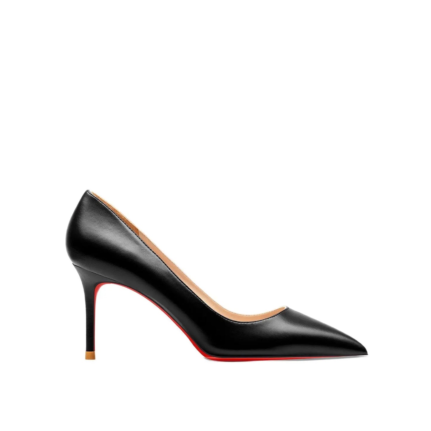 Heels for women Pointed toe Luxury Brand Women's High Heels Red soled Pumps Red Bottoms Matte Stiletto Ladies elegant shoes 12cm