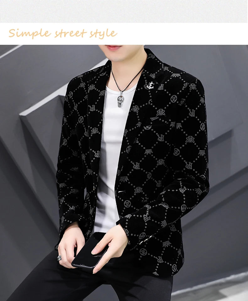 Fashionable men suit