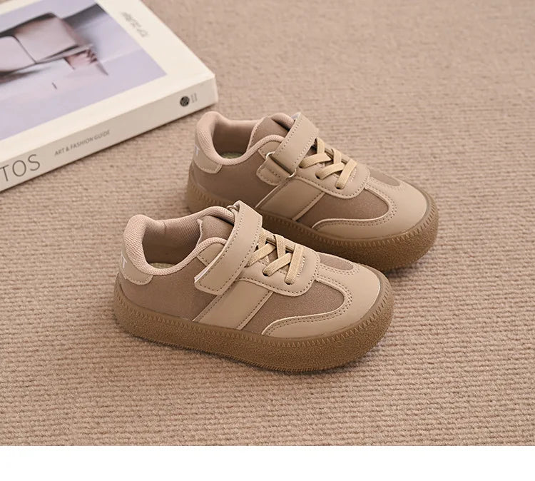 Children Casual Sports Shoes 2025 Spring New Girls Running Shoes Kids Sneakers Fashion Single Shoes Boys Leisure Walking Shoe