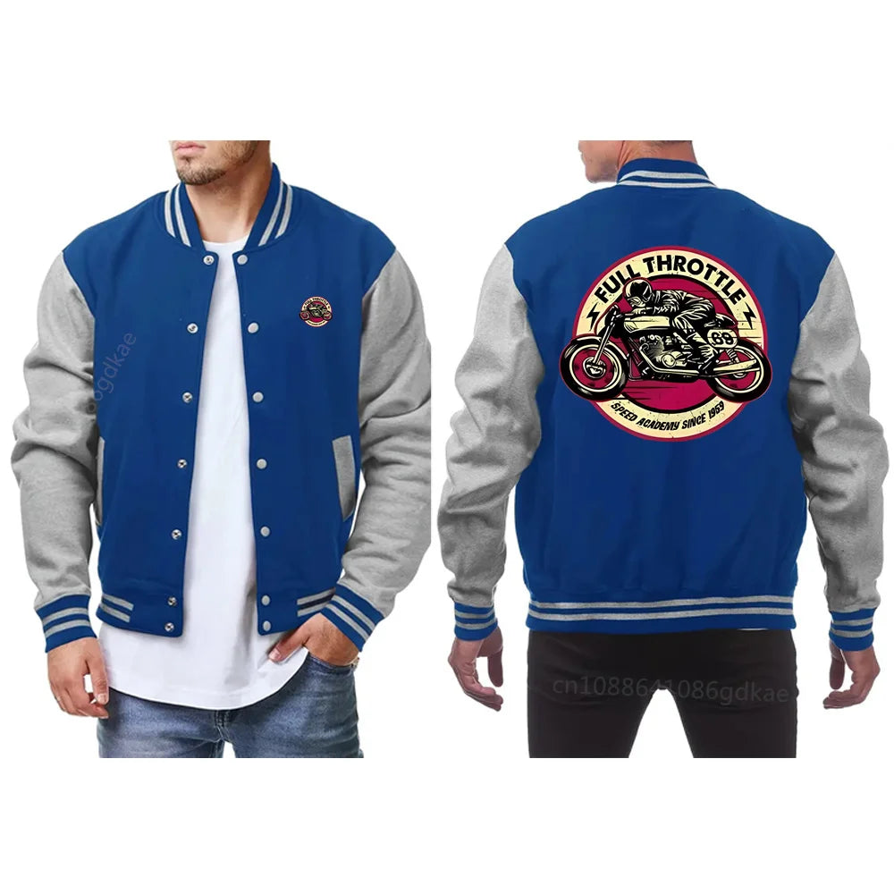Baseball Jackets Men 2024 Autumn Winter Warm Thicken Men Jackets Windbreaker Coat US Baseball Uniform Casual Jacket Men Clothing