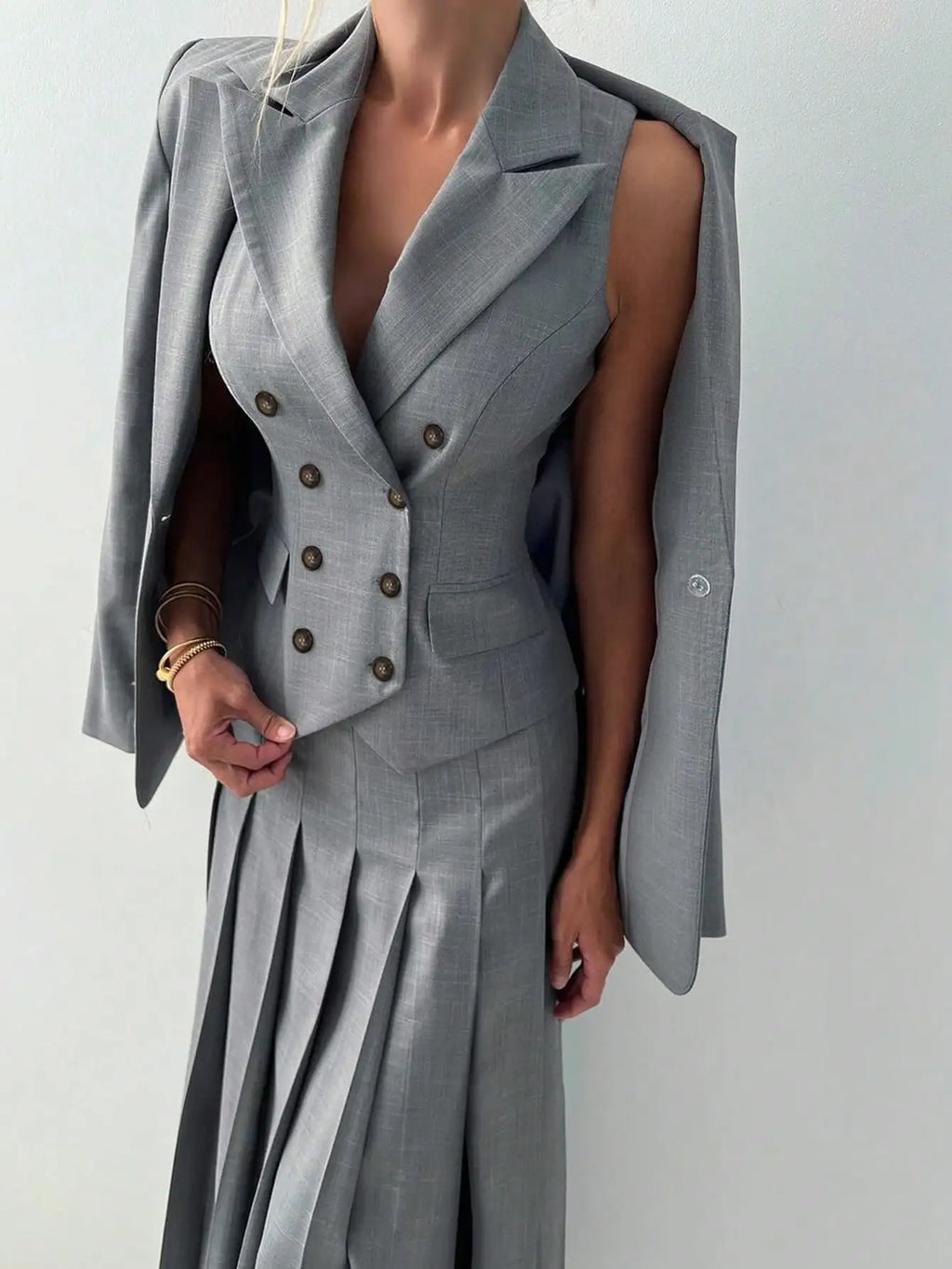 Women Elegant Casual Business Suit