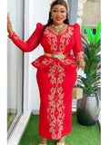 luxury black gala dress