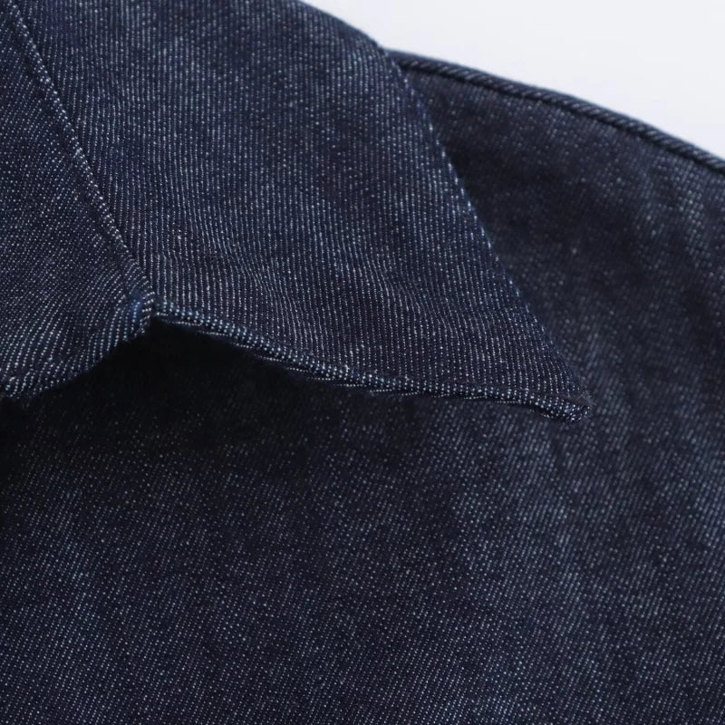 denim MIDI dress fashion elegant