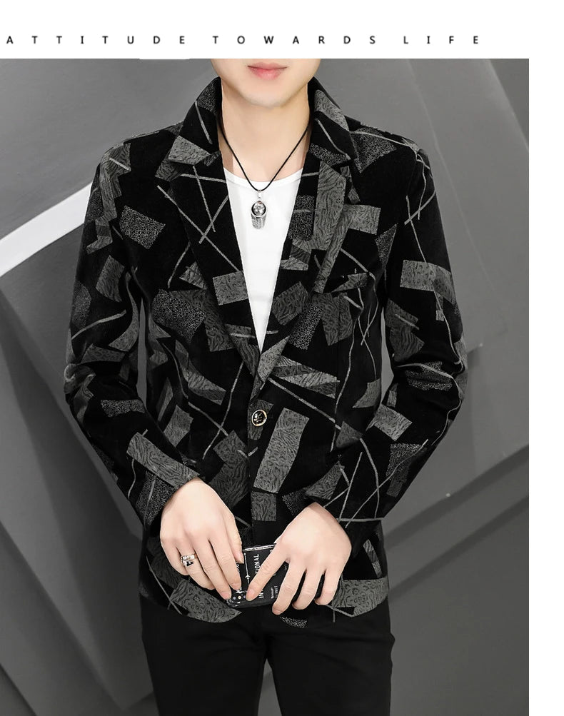 Fashionable men suit