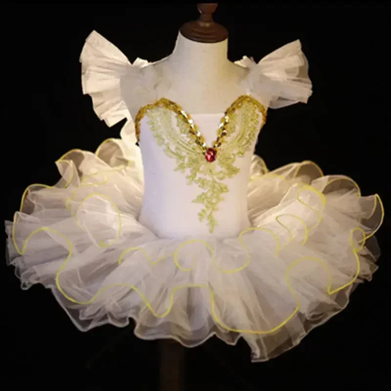 Tenues de Ballet pour filles, Costumes de Cosplay pour enfants, robe de   ballerine pour  spectacle de danse du lac des cygnes