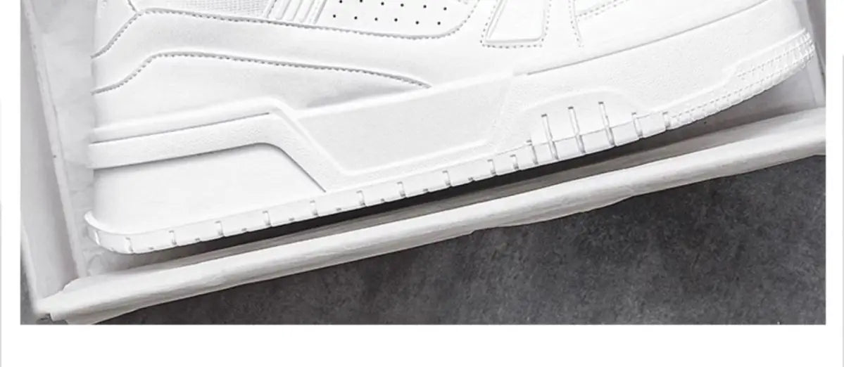 2025 New Fashion Trend Casual Shoes for Men pu Breathable Versatile Sports Shoes Low Top Comfortable Outdoor Board Shoes