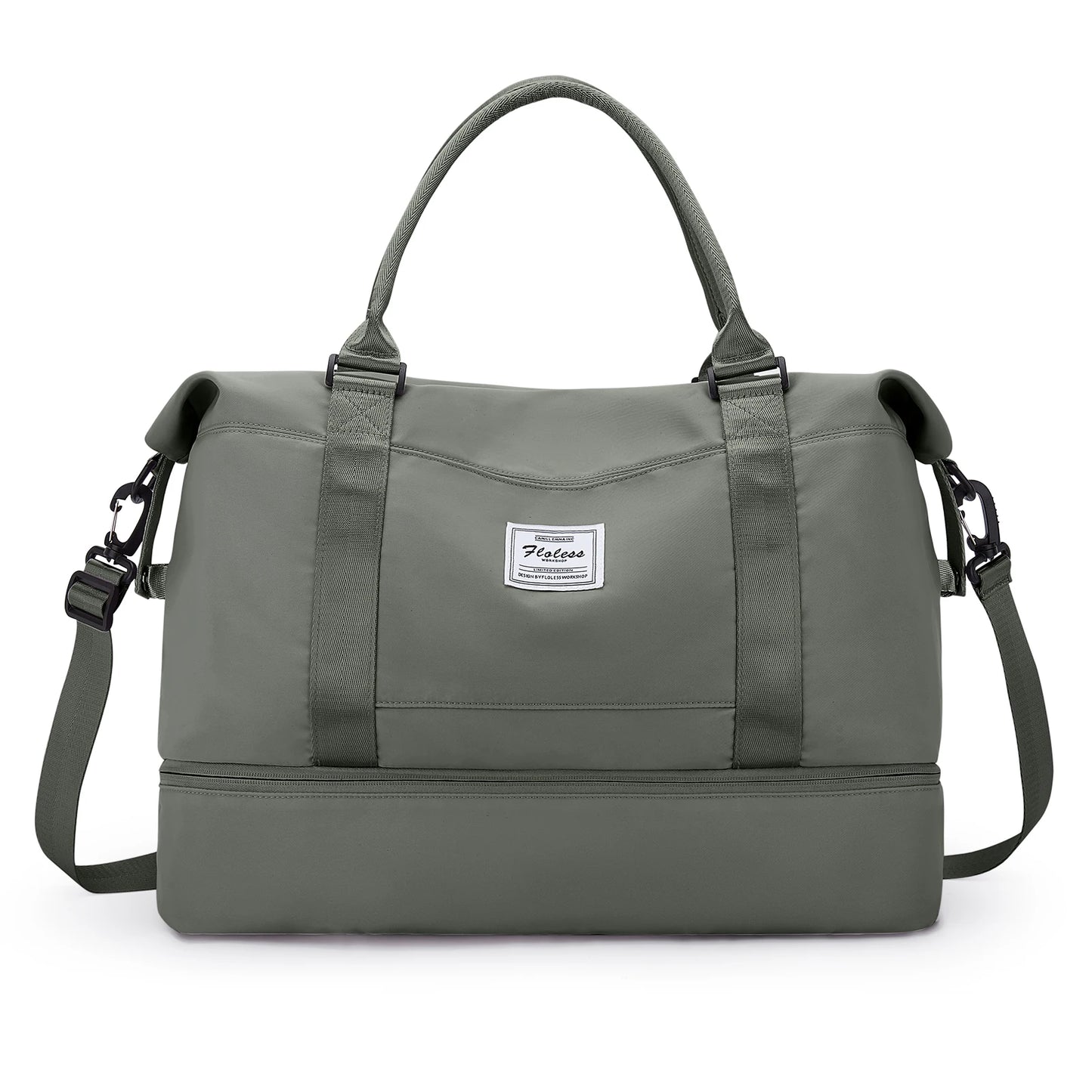 Weekender Bags for Women,Personal Item Travel Bag with Shoes Compartment,Overnight Travel Duffel Bag with Toiletry Bag