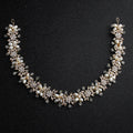 Bridal Wedding Headbands Full Pearl and Rhinestones Tiaras Hairbands For Women Bride Bridal Wedding Hair Accessories Jewelry
