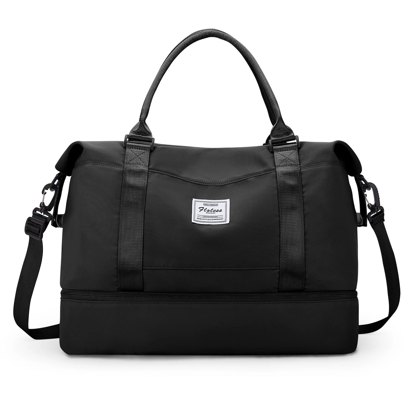 Weekender Bags for Women,Personal Item Travel Bag with Shoes Compartment,Overnight Travel Duffel Bag with Toiletry Bag