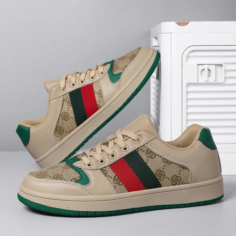 2025 Couple Style Board Shoes Retro All Comfortable Street Fashion Shoes Non-slip Wear Outdoor Casual Board Shoes