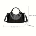 2025 trendy women's handbag, leisure cross-body bag for mothers, multi-functional shopping bag with zipper closure