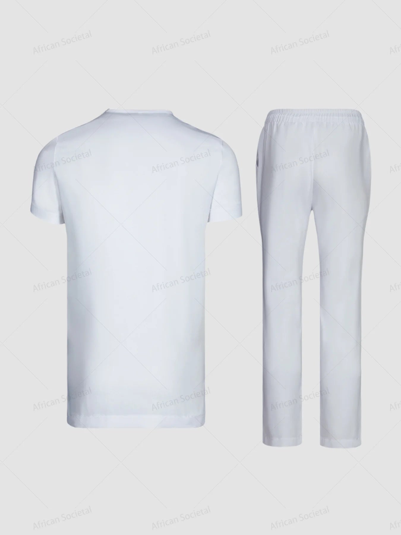 African Men Traditional Short Sleeve Outfit Nigeria Summer Africa Luxury Fashion Clothes Men'S T-Shirt Polo Shirts 2-Piece Sets