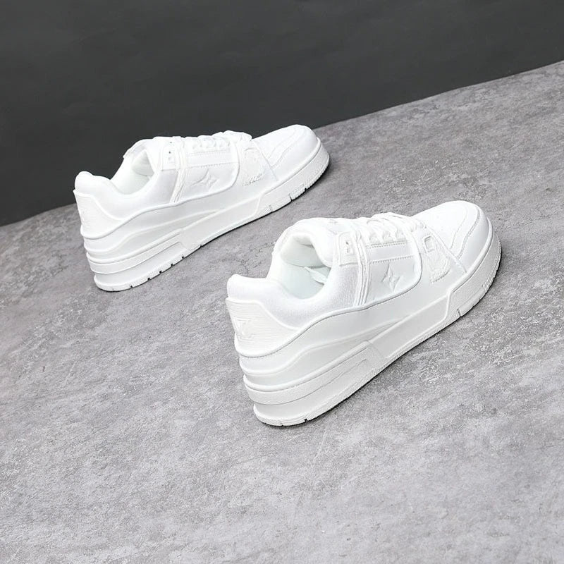 Black Warrior Men's Spring and Autumn New Trend Versatile Autumn Sports Leisure Small White Board Shoes