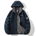 Men's Winter Jacket 2023 New Boxing mountain Fleece Hoodie Jackets Women's Fall Fashion Lamb Wool Long Sleeve Warm Coat For Men