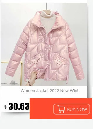 2023 New Winter Jacket Long Coats Women  Hooded Glossy DownCotton Jacket Warm Casual Parka Padded Cotton Coat Female