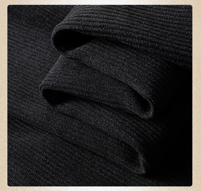 Winter New Corduroy Thick Pants Men's Fleece Fashion Business Straight Trousers Brand Comfortable Velvet Warm Plush Loose Pants