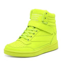 Designer Woman Breathable High Top Black White Boots Women Casual Sport Shoes Platform Hidden Increasing Sneakers Leather Shoe