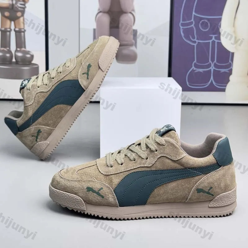 Large Size Men Sneakers Autumn Luxury Breathable Low Help Comfortable Sports Shoes Fashion Vintage Non Slip Outdoor Casual Flats